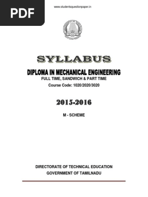 Mechanical Full Syllabus