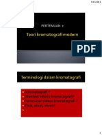 Teori Kromatografi Modern PDF