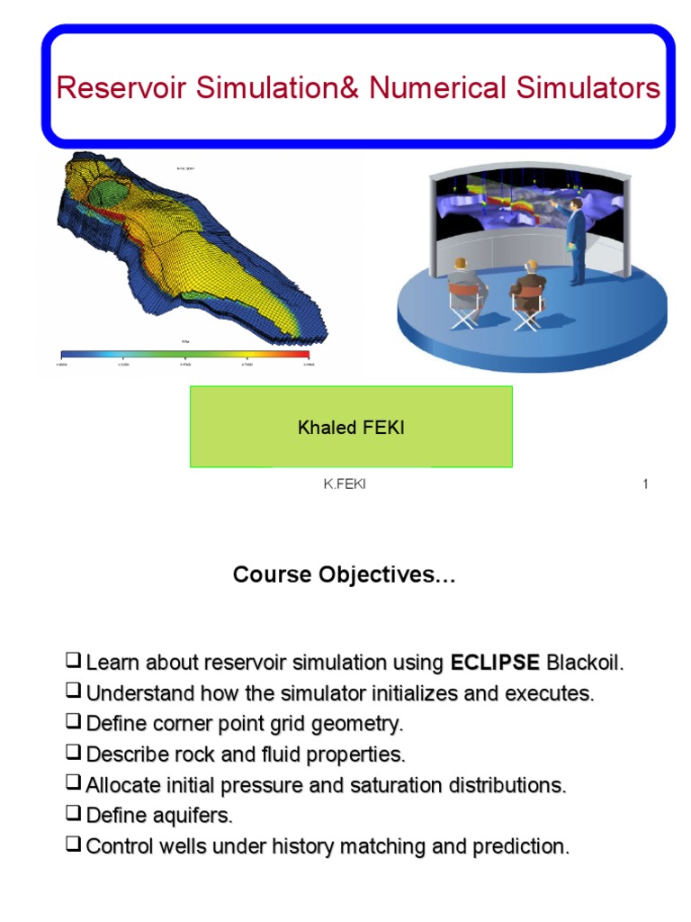 Reservoir simulation ppt