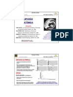 Aula Difusao Atomica Prof Carlos PDF