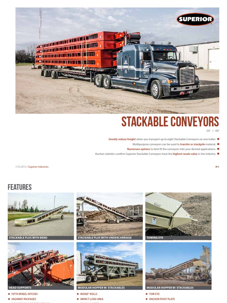 Literature Stackable Conveyor 03 2015 PDF PDF