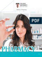 TAYLORS School of Pharmacy Prospectus