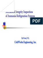 Ammonia Mechanical Integrity