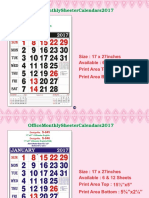 Wall Calendar Models F New PDF