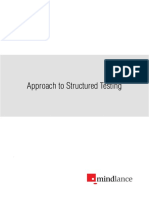 Approach To Structured Testing Using BPT Methodology