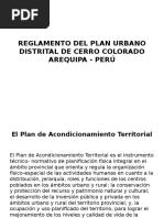 Plan de Ordenamiento Territoria