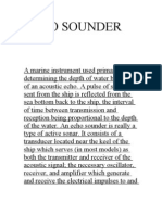 Echo Sounder