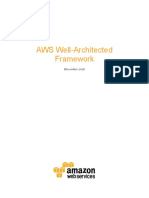 AWS Well-Architected Framework