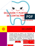 Oclusion y Puntos de Contactos