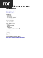 Download Active Directory Service Interfaces by Josu Lpez Acosta SN3356106 doc pdf