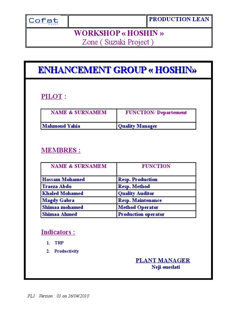 Lean Workshop for Quality Managers | PDF