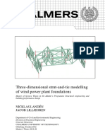 Three Dimensional Strut and Tie Modelling