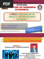 Evaluacion de Impacto de Programas Sociales 1
