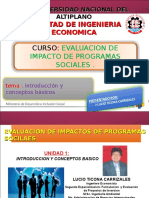 Evaluacion de Impacto de Programas Sociales 1