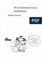Cuando La Neurosis No Es de Transferencia (Haydée Heinrich) PDF