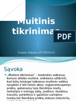 Krovinių muitinis tikrinimas