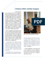 Patient Story: Life's Scond Chance After Cardiac Surgery
