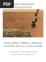 Mars Madness Foundation: NOVEMBER 10-DECEMBER 14, 2016 Stem Magnet Lab School