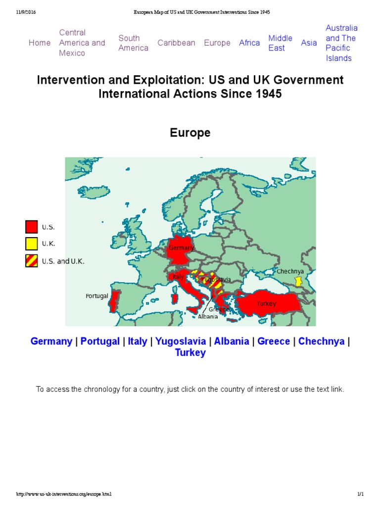 Intervention and Exploitation: US and UK Government International ...