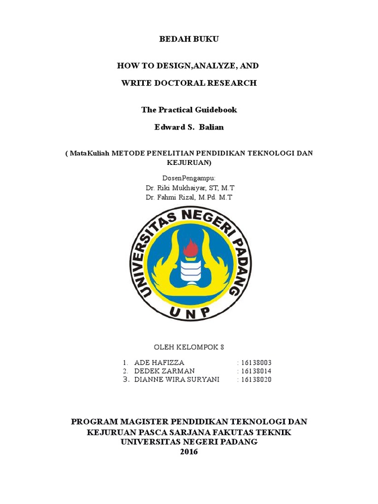 Makalah Kelompok Bedah Buku