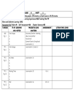 Year at A Glance - Many Voices - GRADE: - K - UNIT: - 1