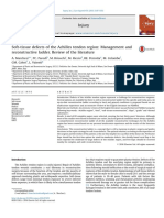 Soft-Tissue Defects of The Achilles Tendon Region - Management and Reconstructive Ladder. Review of The Literature