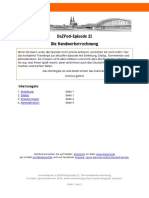 DaZPod 0021 Handwerkerrechnung Transkript