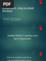 How to Windows 7,8,10