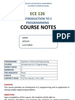 Ece126 Slide Notes - MZH - CH1&2 PDF