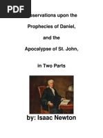 As Profecias de Daniel e o Apocalipse - Isaac Newton