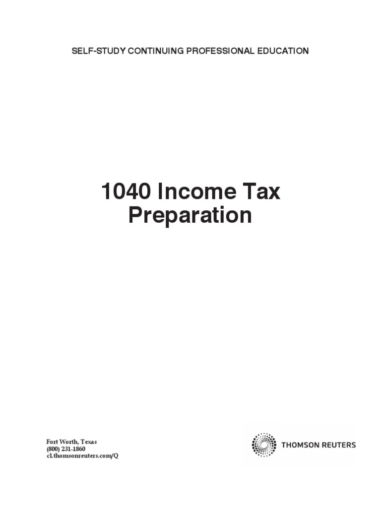 1040 Tax Preparations PDF Tax Deduction Community Property