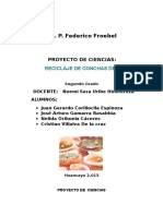 Proyecto de Ciencias Conchas Marinas