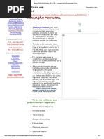 AVALIAÇÃO POSTURAL - E L I T E - Consultoria Em Treinamento Físico