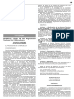 D.S. #006-2014-VIVIENDA Mod-DS-011-2006 - A.030-A.100-Regl-Nacional-Edificaciones