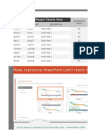 Excel Gantt Chart Template: Make Impressive Powerpoint Gantt Charts For Important Meetings