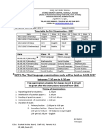 Sa - 2 Time Table-2017.