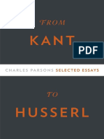 Parsons, Charles _ From Kant to Husserl Selected Essays