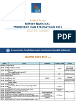 RNPK 2015 - Jadwal Acara