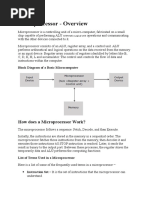 Microprocessor - Overview: How Does A Microprocessor Work?