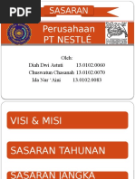 Sasaran Perusahaan PT Nestle