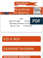 Sasaran Perusahaan PT Nestle