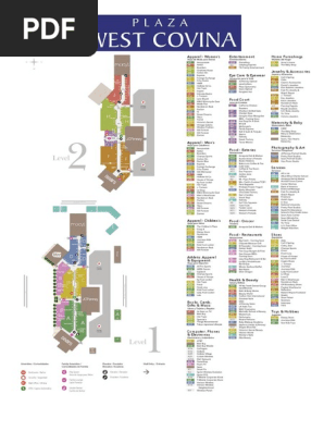 West Covina Mall Map | Retail Companies 