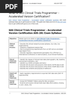 A00-281 Certification Guide and How To Crack Exam On SAS Clinical Trials Programmer - Accelerated Version