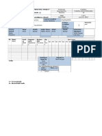 Training Assessment Attendance Sheet