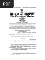 Download Rights of Persons with Disabilities Act 2016 India - Gazette by Disability Rights Alliance SN335650180 doc pdf