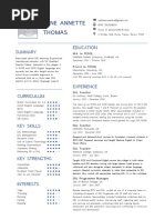 Pdfnew CV Resume Template