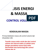 Analisis Energi & Massa