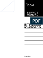 IC-FR3000 Service Manual