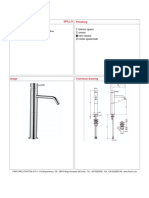 Code: F3231 Spillo Finishing: Wash Basin Mixer