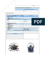 RC-52 Chequeo Elemento Protección Respiratoria